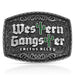 Montana Silversmiths Western Gangster Belt Buckle ACCESSORIES - Additional Accessories - Buckles Montana Silversmiths