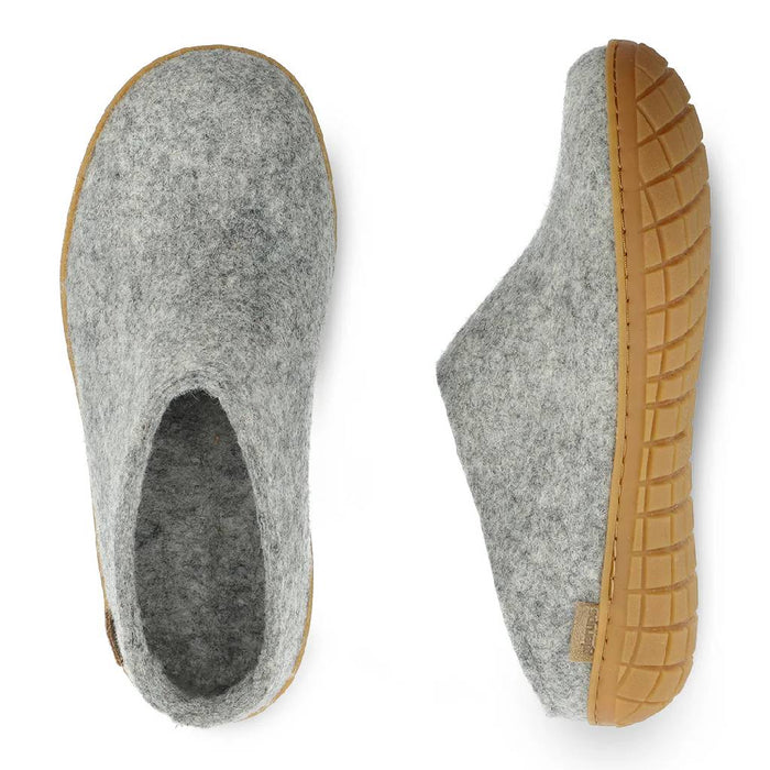 Glerups Women's Natural Rubber Honey Grey Slip On Shoe WOMEN - Footwear - Casuals Glerups