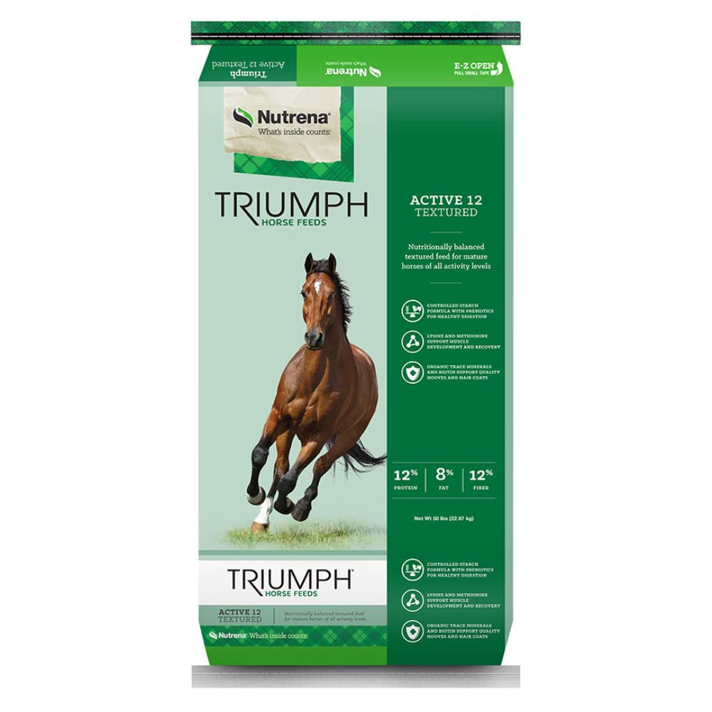 Nutrena Triumph Active 12% Textured Horse Feed Feed & Hay - Feed Nutrena   