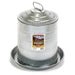Little Giant Double Wall Poultry Fount Galvanized Pets - Feeding & Watering Little Giant 5 Gallon  