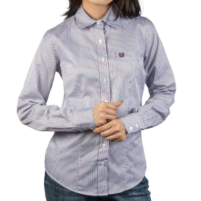 Cinch Women's Stripe Button Down Shirt WOMEN - Clothing - Tops - Long Sleeved Cinch