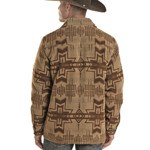 Powder River Men's Aztec Wool Commander Coat - FINAL SALE MEN - Clothing - Outerwear - Jackets Panhandle   