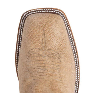 Anderson Bean Men's Tan Vintage Bruciato Ostrich Boot - Teskey's Exclusive MEN - Footwear - Exotic Western Boots Anderson Bean Boot Co.   