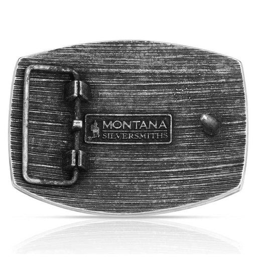 Montana Silversmiths Western Gangster Belt Buckle ACCESSORIES - Additional Accessories - Buckles Montana Silversmiths