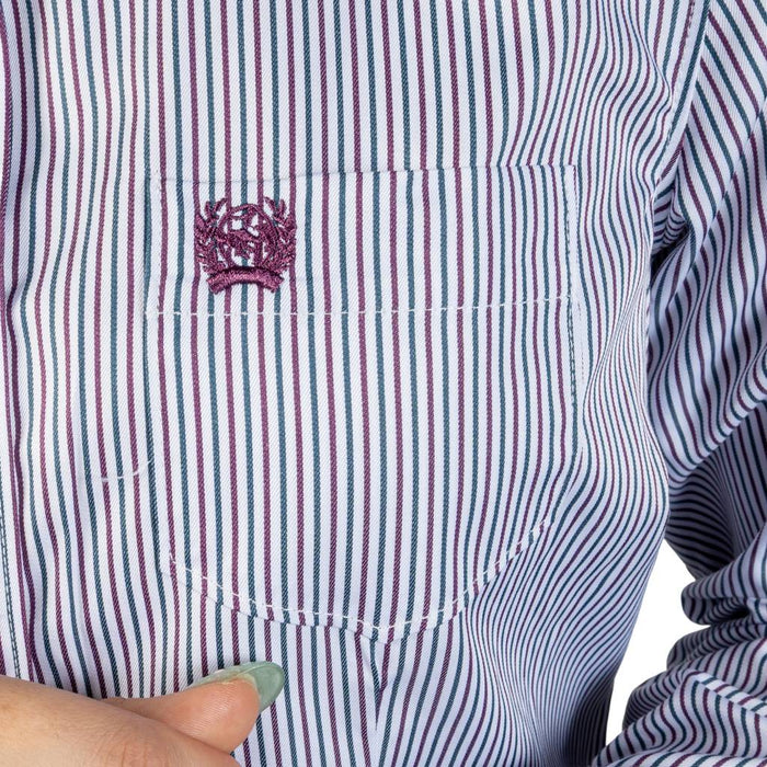 Cinch Women's Stripe Button Down Shirt WOMEN - Clothing - Tops - Long Sleeved Cinch
