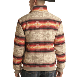 Rock & Roll Denim Men's Aztec Bomber Jacket - FINAL SALE MEN - Clothing - Outerwear - Jackets Panhandle   