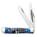 Case Tiny Trapper - Ocean Blue Bone Gator Jig - Limited Edition XXXVIII Knives W.R. Case