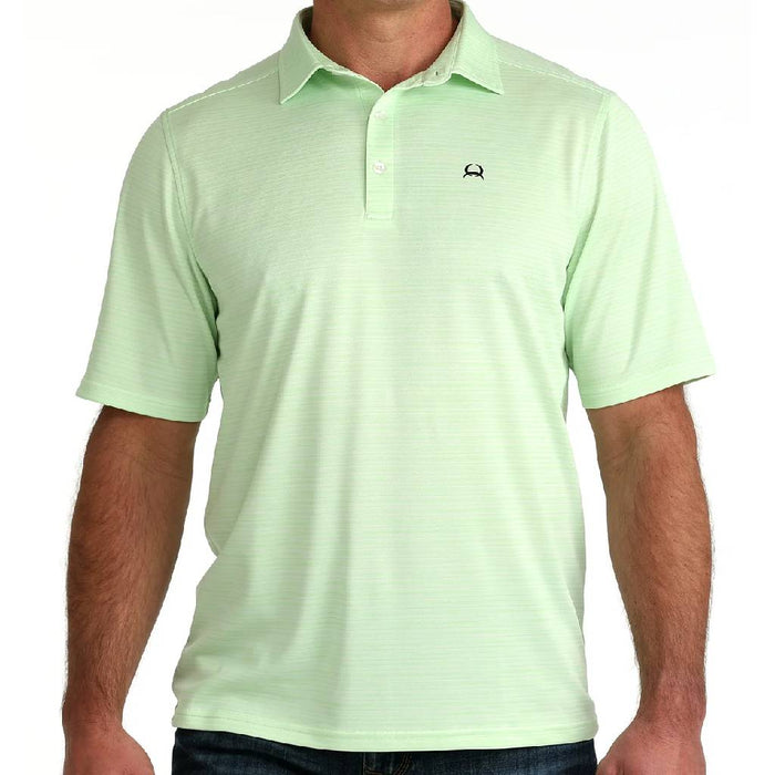 Cinch Men's Areanaflex Light Green Polo MEN - Clothing - Shirts - Short Sleeve Cinch