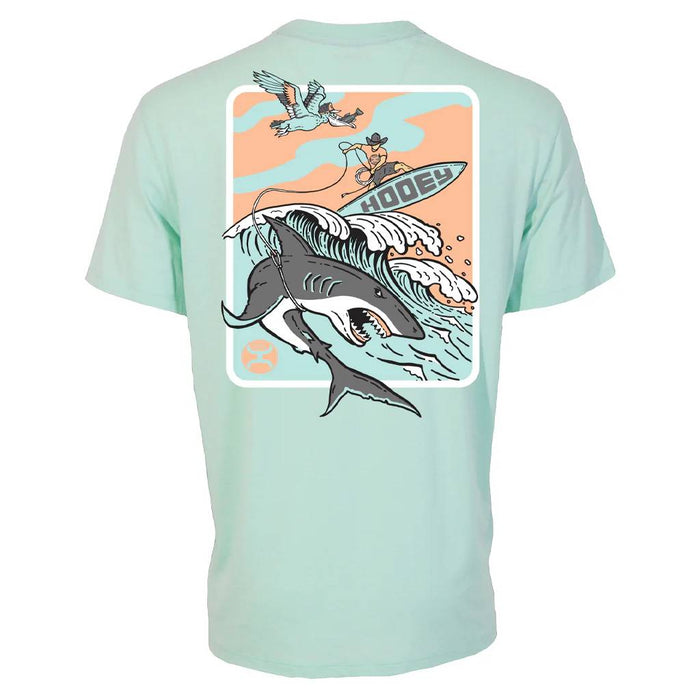 Hooey Boy's Cowboy Surf Aqua Tee KIDS - Boys - Clothing - T-Shirts & Tank Tops Hooey