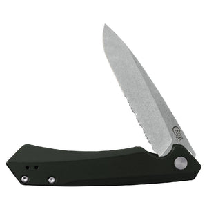 Case Kinzua - Green Anodized Aluminum Knives - Knives W.R. Case