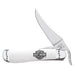 Case Harley-Davidson® Russlock - Embellished White Synthetic Knives W.R. Case