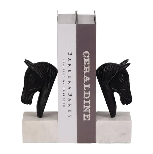 Sagebrook Home Metal Horse Head Bookends HOME & GIFTS - Home Decor - Decorative Accents Sagebrook Home
