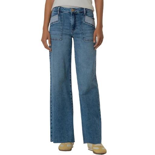 Kut Maya High Rise Wide Leg Jean WOMEN - Clothing - Jeans Kut from the Kloth