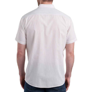KÜHL Men's Karib Stripe Shirt  - Sea Salt MEN - Clothing - Shirts - Short Sleeve Shirts Kühl   