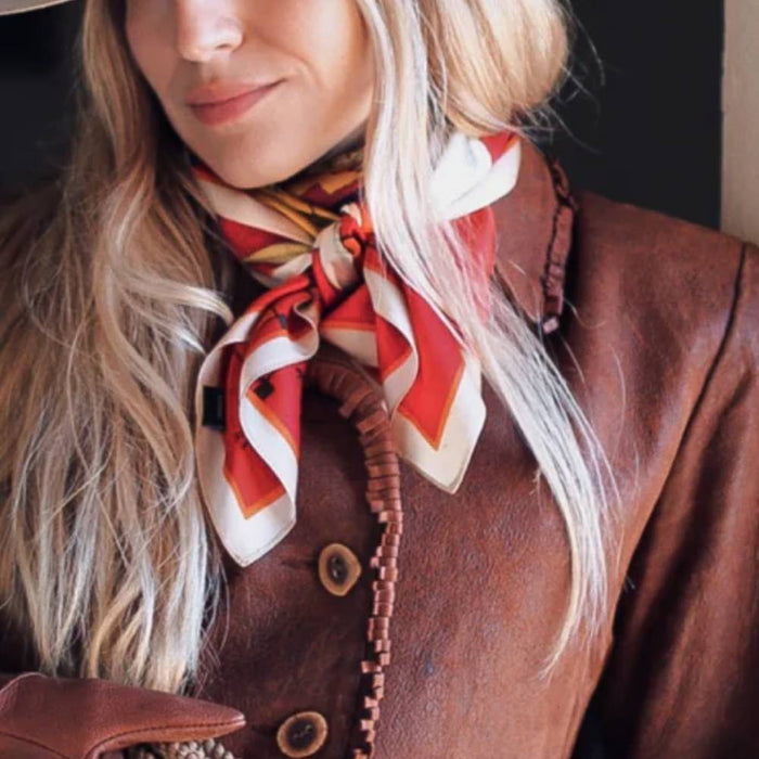 Fringe Scarves "I Have At Least 19 Opinions" Long Wild Rag ACCESSORIES - Additional Accessories - Wild Rags & Scarves Fringe Scarves   