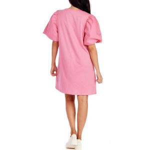 Mud Pie Shallon Dress - Pink WOMEN - Clothing - Dresses Mud Pie   