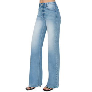 Risen High Rise Straight Jean WOMEN - Clothing - Jeans Risen Jeans   