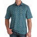 Cinch Men's Arenaflex Aztec Blue Polo MEN - Clothing - Shirts - Short Sleeve Cinch