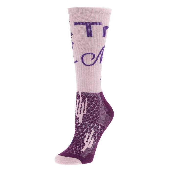 Lucky Chuck Trust Your Magic Performance Crew Socks WOMEN - Clothing - Intimates & Hosiery Lucky Chuck