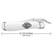 Case Harley-Davidson® Russlock - Embellished White Synthetic Knives W.R. Case