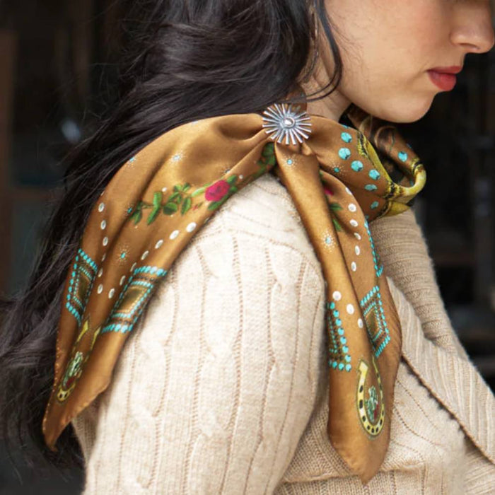 Fringe Scarves "Hold Your Horses" Long Wild Rag ACCESSORIES - Additional Accessories - Wild Rags & Scarves Fringe Scarves   