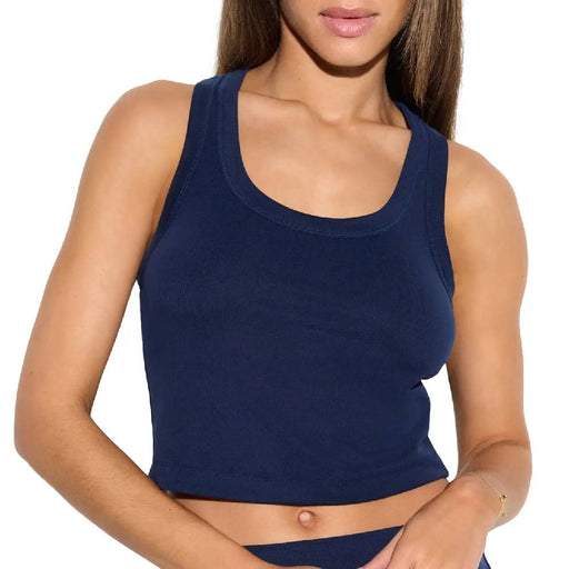 Spiritual Gangster Iris Indigo Tank Top WOMEN - Clothing - Tops - Sleeveless Spiritual Gangster