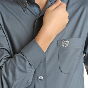 Panhandle Boy's Solid Button Shirt KIDS - Boys - Clothing - Shirts - Long Sleeve Shirts Panhandle   