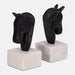 Sagebrook Home Metal Horse Head Bookends HOME & GIFTS - Home Decor - Decorative Accents Sagebrook Home