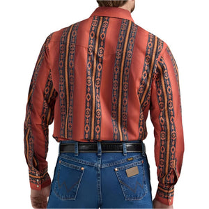 Wrangler Men's Checotah Western Shirt MEN - Clothing - Shirts - Long Sleeve Shirts Wrangler   