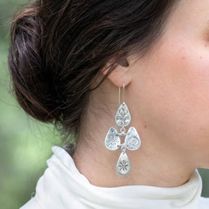 VOGT The Crystal Chandelier Earrings WOMEN - Accessories - Jewelry - Earrings VOGT SILVERSMITHS   