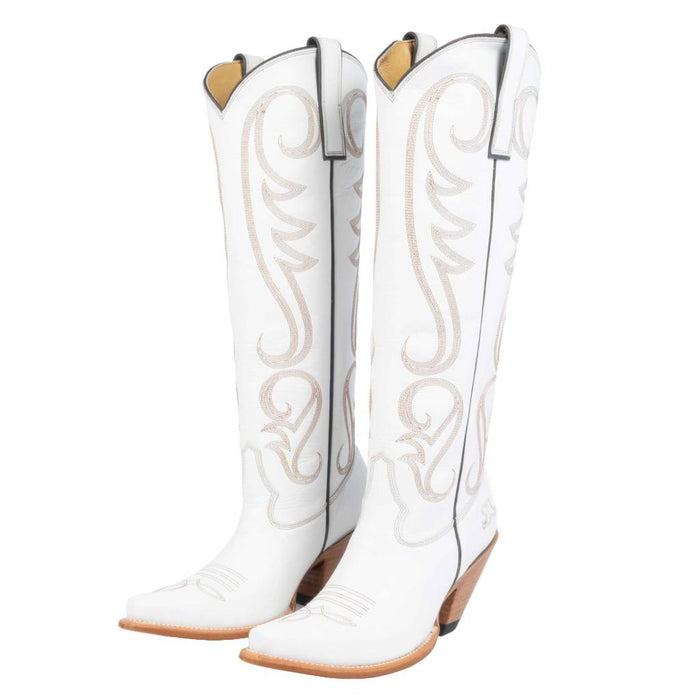 Old Gringo Women's Pigskin Tall White Boots WOMEN - Footwear - Boots - Western Boots Old Gringo