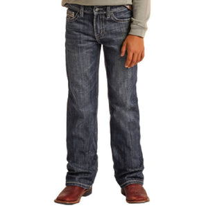 Rock & Roll Denim Boy's Two Tone Embroidered Jeans KIDS - Boys - Clothing - Jeans Panhandle   