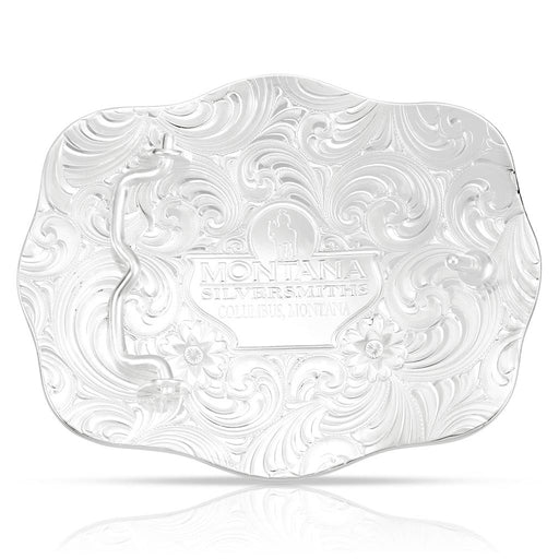 Montana Silversmiths Four Star Belt Buckle with Christian Cowboy ACCESSORIES - Additional Accessories - Buckles Montana Silversmiths