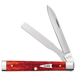 Case Baby Doc - Kinfolks Jig Indian Paint Brush Bone Knives W.R. Case