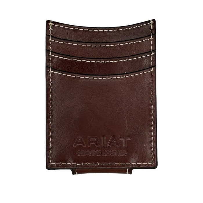 Ariat Floral Embossed Buck Lace Money Clip MEN - Accessories - Wallets & Money Clips M&F Western Products   