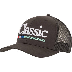 Classic Equine Caps Large Chain Stitch Logo HATS - BASEBALL CAPS Classic Equine Black  