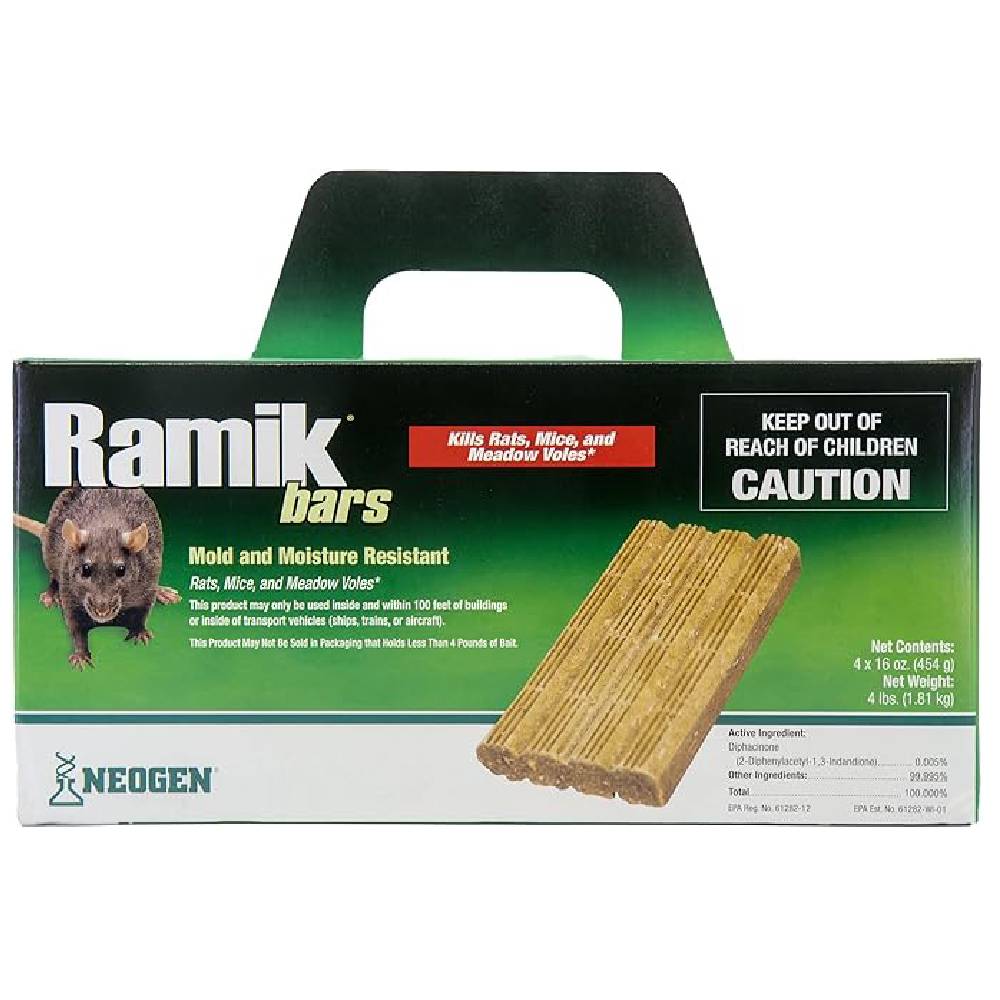 Ramik Bars 4 Pack Barn - Pest Control Ramik   