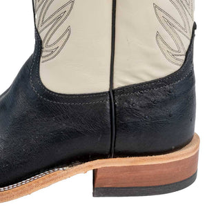 Anderson Bean Men's Black Ostrich Boots - Teskey's Exclusive MEN - Footwear - Exotic Western Boots Anderson Bean Boot Co.   