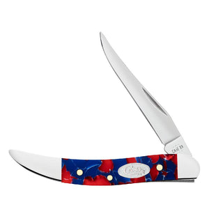 Case Small Texas Toothpick - Freedom Kirinite - White Sparxx Shield Knives W.R. Case   