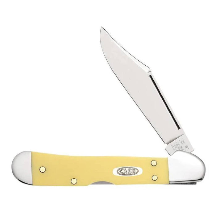 Case Yellow Synthetic CV Mini Copperlock Knives W.R. Case   