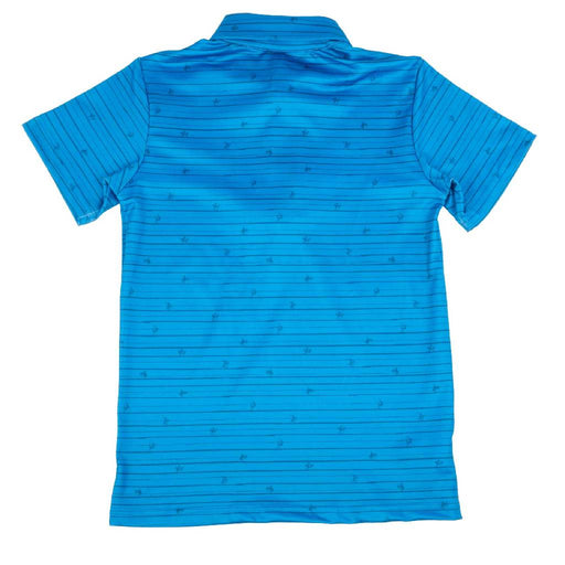 Cinch Boy's Blue Printed Polo Shirt KIDS - Boys - Clothing - Shirts - Short Sleeve Shirts Teskeys