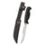 Case Black Synthetic Clip Fixed Blade Knives WR CASE   