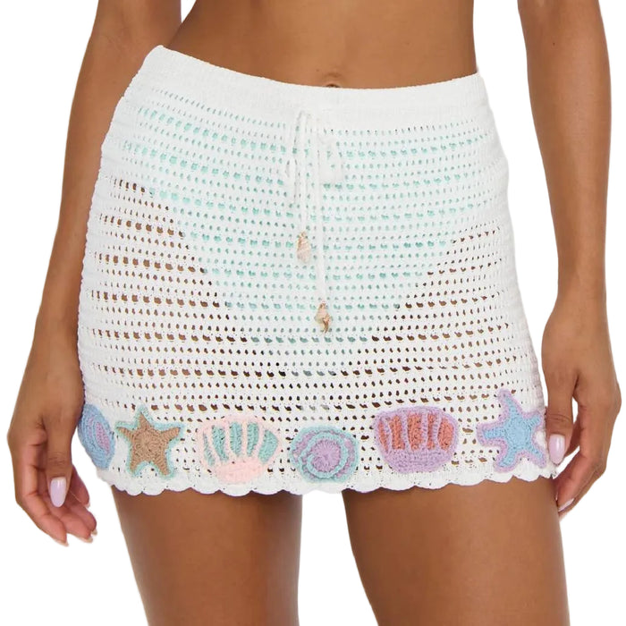 Show Me Your Mumu Crochet Seashell Offshore Skirt WOMEN - Clothing - Skirts Show Me Your Mumu