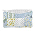 Scarlette Blue Patchwork Small Makeup Bag ACCESSORIES - Luggage & Travel - Cosmetic Bags Ida Mae Home