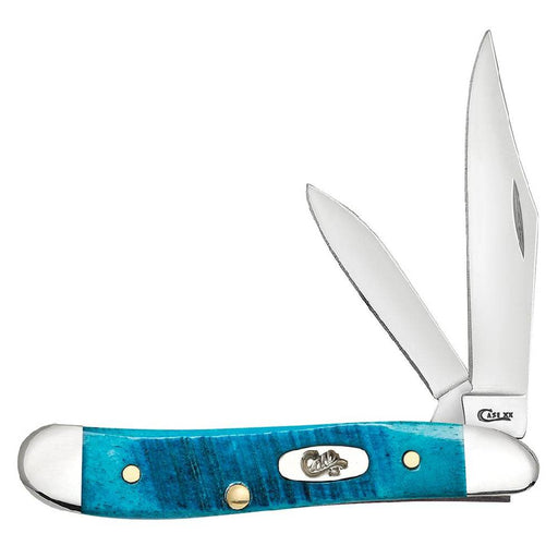 Case Peanut Caribbean Blue Jig Bone Knives W.R. Case   
