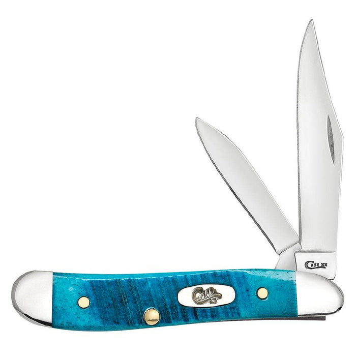 Case Peanut Caribbean Blue Jig Bone Knives W.R. Case   