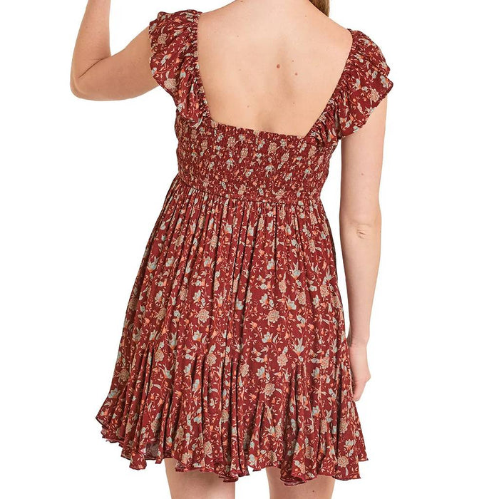 Rock & Roll Women's Godet Floral Mini Dress WOMEN - Clothing - Dresses Panhandle