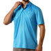 Ariat Men's All Over Blue Geo Print Polo Shirt MEN - Clothing - Shirts - Short Sleeve Ariat Clothing