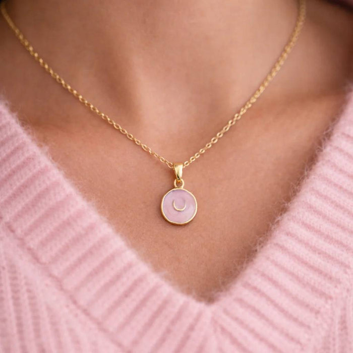 Precious Pink Horseshoe Necklace KIDS - Accessories - Jewelry Bridle Up Hope Shop