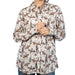 Panhandle Slim Women's Desert Print Natural Button Down Shirt WOMEN - Clothing - Tops - Long Sleeved Panhandle